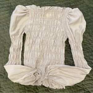 H&M Long Sleeve Bubble Top